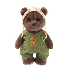 Teddy bear with clothing