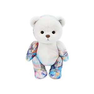 graffiti stuffed animal bear